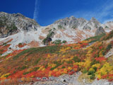 紅葉の涸沢