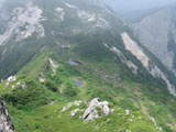烏帽子岳から高天原